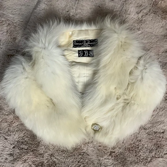 Vintage Real Artic Fox Fur Wrap - Picture 4 of 5
